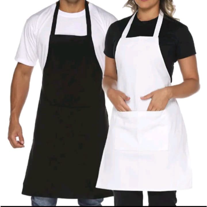 Avental Para Uniforme Eventos Churrasqueiro Cozinha Com Bolso Costura Reforçada