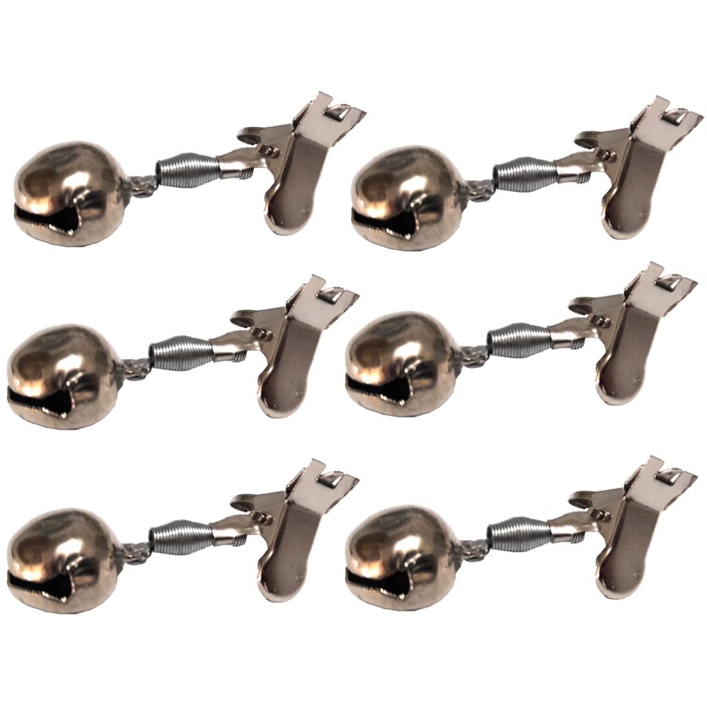 Kit Sininho Sino Guizo Chocalho Alarme Vara Pesca Fisgada - ESCOLHER QUANTIDADE