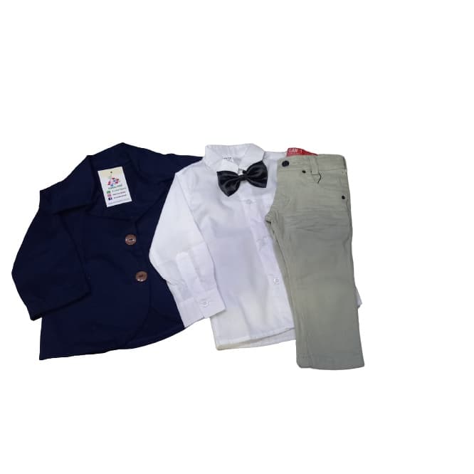 Conjunto Festa Casamento Menino Gravata Blazer