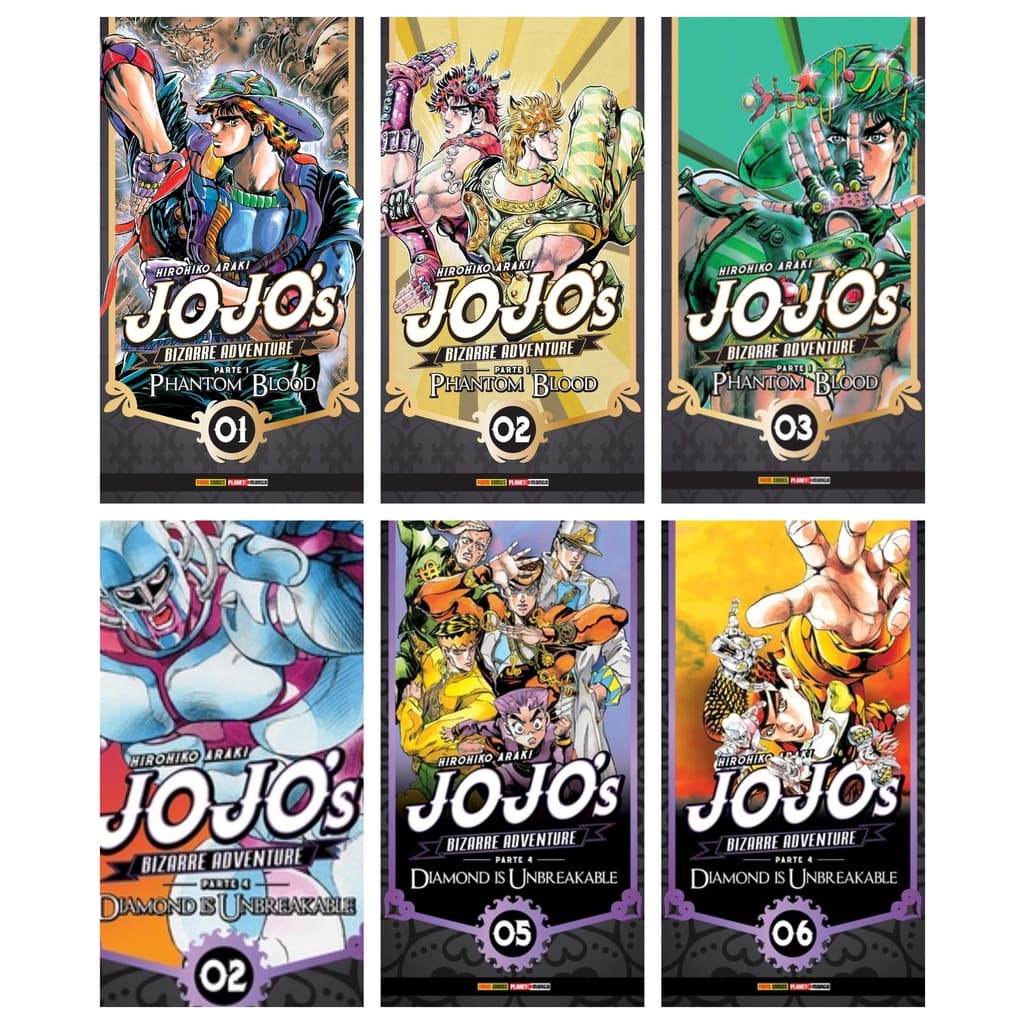 Mangá Jojo's Bizarre Adventure (Novo - Lacrado)