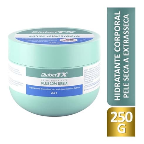 Creme Hidratante Plus 10% Uréia Diabettx 250g Goicoechea
