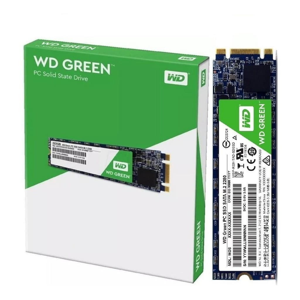 SSD M.2 120GB WESTERN DIGITAL WD GREEN