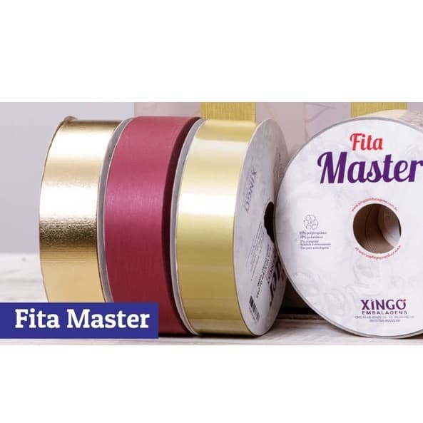 Fitas Master Lisas Diversas Cores Xingó 32mm x 10m (Fracionada).