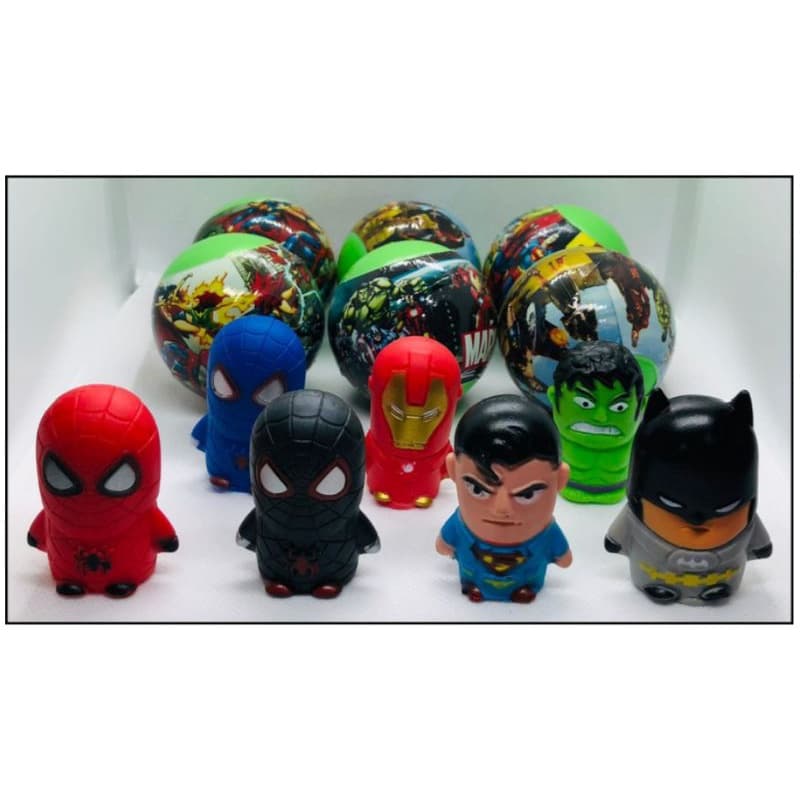 Heróis Encapsulado 2 Polegadas Unidade Envelopada(não Tem Como Escolher Personagem Produto Lacrado)