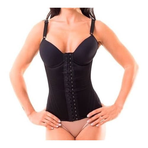 1xcinta Alta Compressão Com Bojo 12 Barbatanas Super Refor