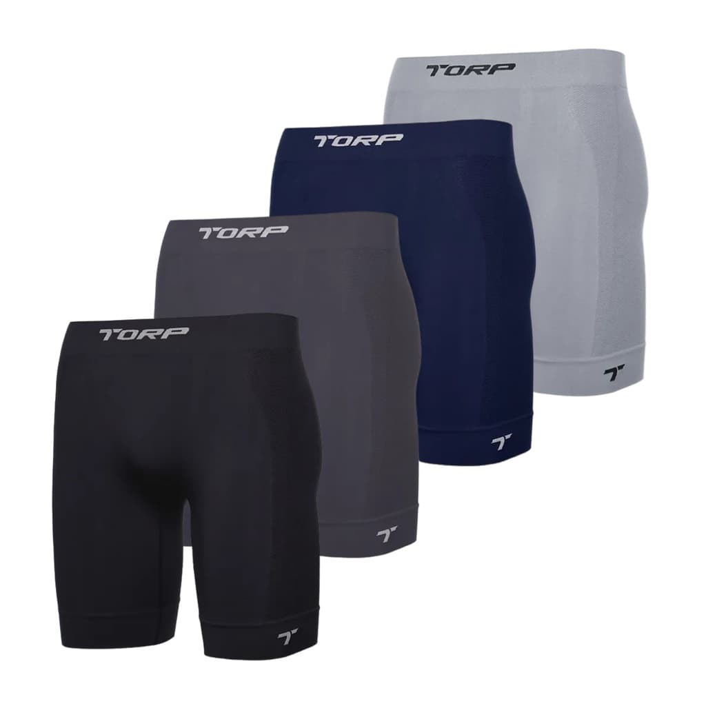 Bermuda Térmica Microfibra Sem Costura Short Compressão Soul Eco Torp Original Absorve o Suor