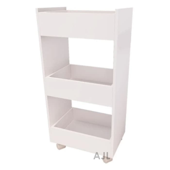 Carrinho Auxiliar Suporte De Esmalte Estéticos Com Rodinhas Branco apoio suporte ideal inovador