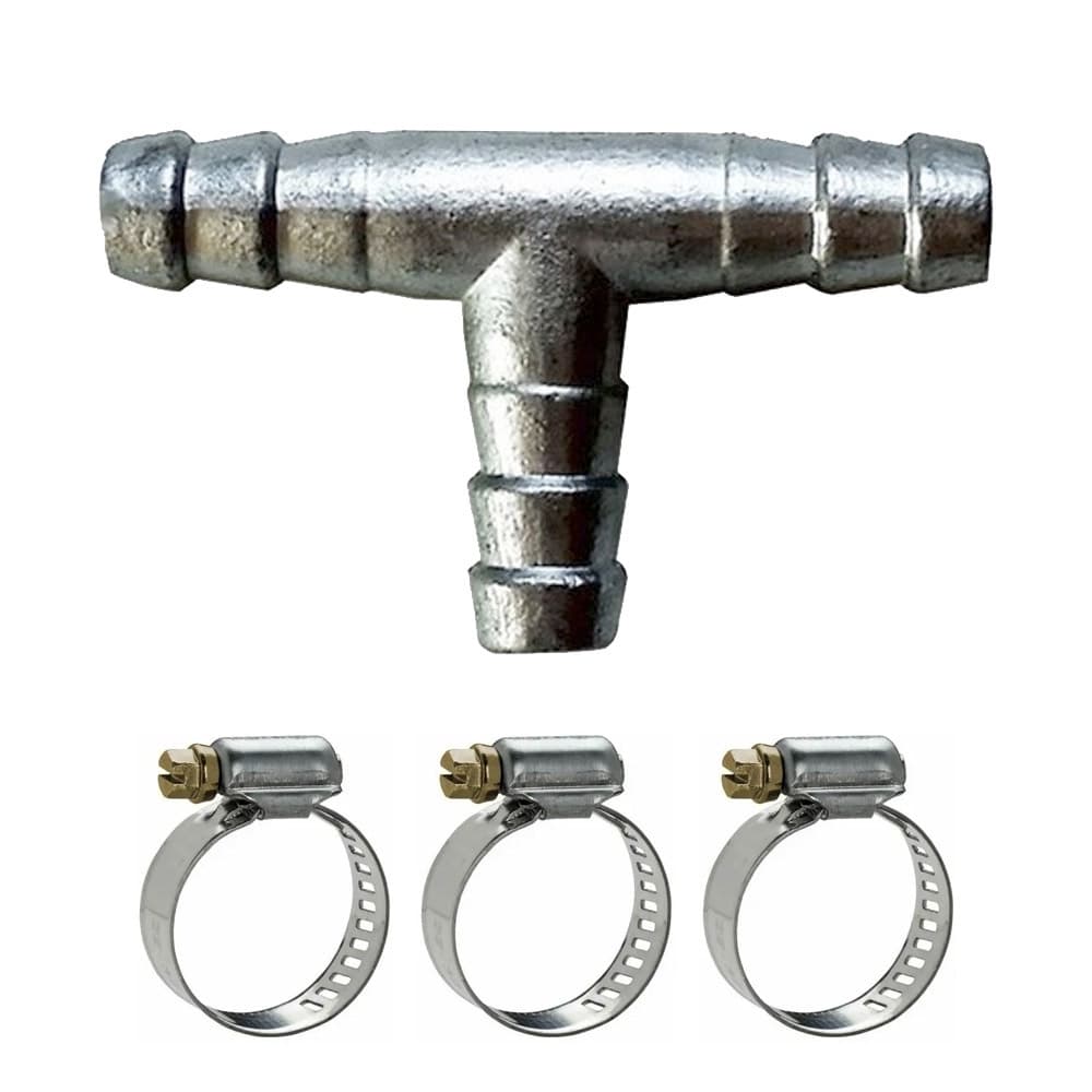 Tee Te 3/8 Em ZAMAC Para Mangueira Gás De Cozinha Comum **