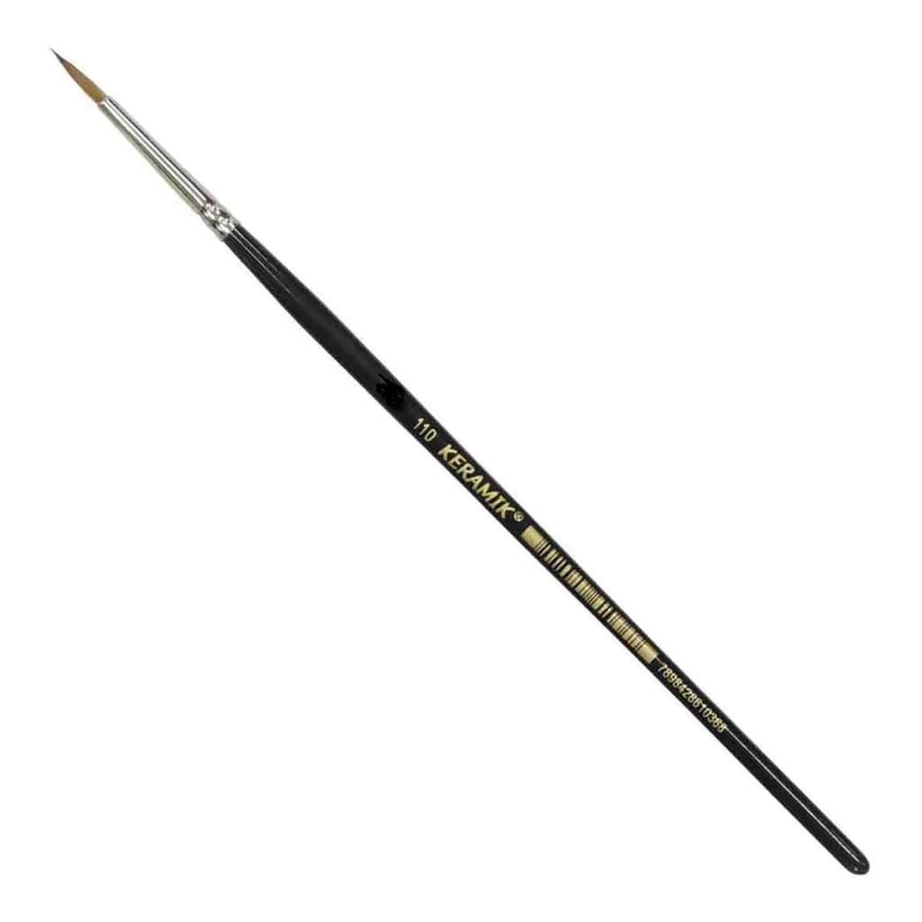 Pincel Filete 110 - 3/0 Pêlo Marta Keramik Liner