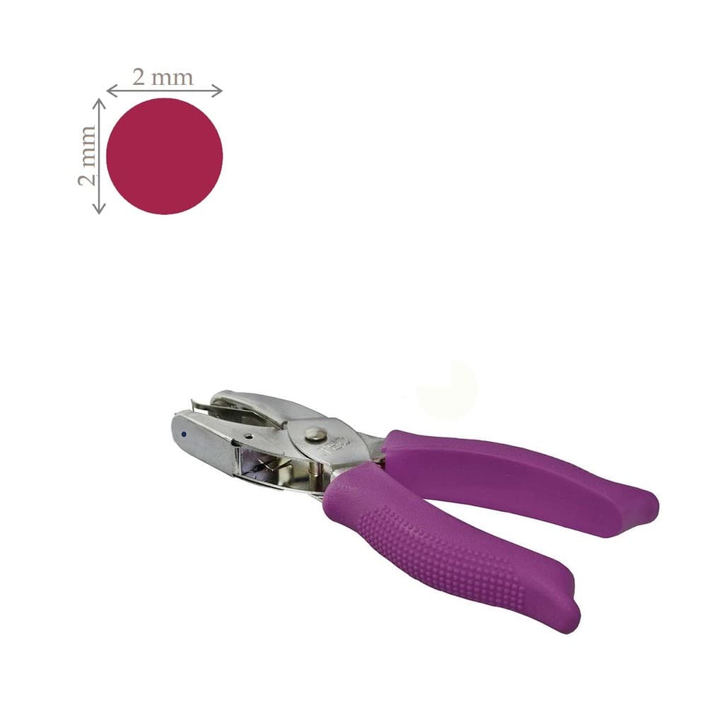 Furador Alicate Para Papel E Eva - Circulo 2mm