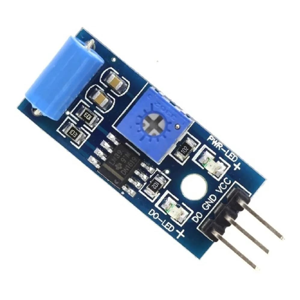 Sensor De Vibração Sw-420 Tilt Arduino Pi Pic Esp8266 Esp32  [ Código 453 ]