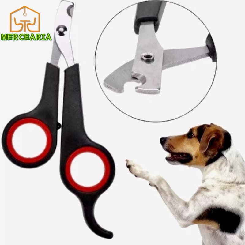 Cortador de Unha de Aço Inoxidável para Cão / Gato de Estimação
