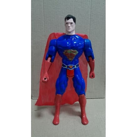 Boneco Super Homem - Super Man Articulado Grande/Herói