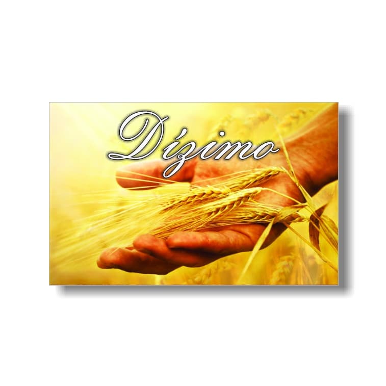 Envelope de Dízimo Ofertas e Contribuição do trigo para igrejas - pacote com 100