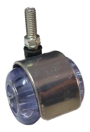 Rodizio Sq91 Hr3/8x1 Croma Preto - Rd-sq50 Gel