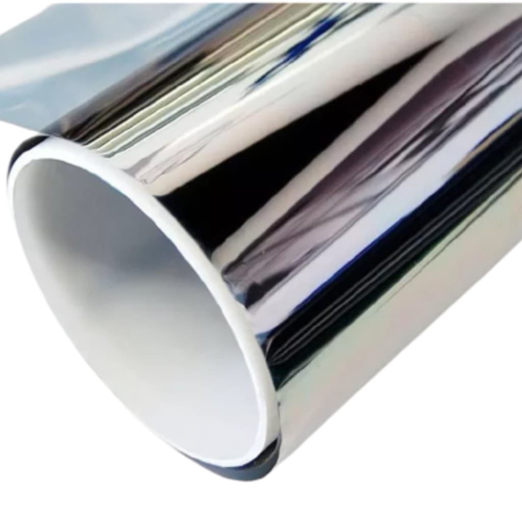 Película Insulfilm Espelhada 50cm x 1 a 4 mts P/ Residência e Automotivo p/Portas e janelas de vidros