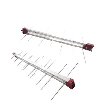 Antena Digital Log 34 Elementos Capte Longo Alcance   Bi partida de montagem rápida