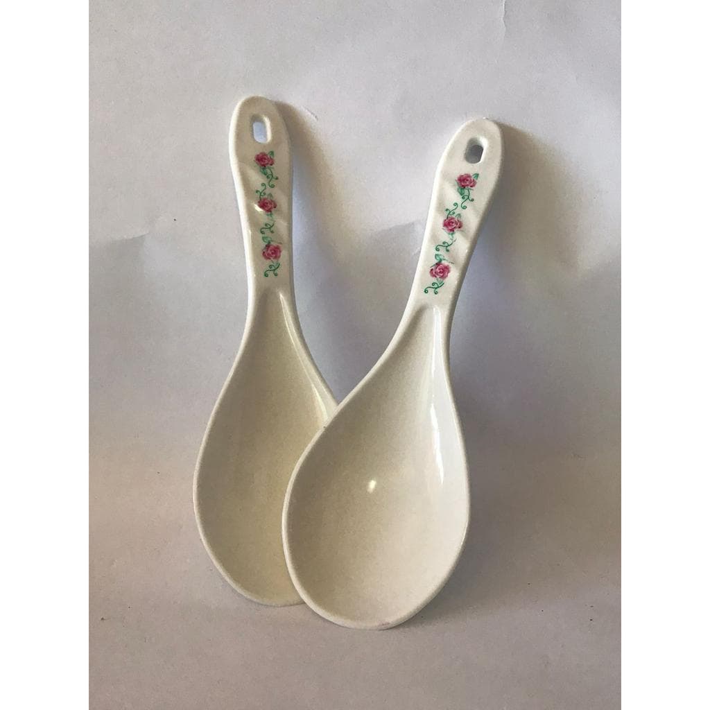 KIT 4 COLHERES DE PLÁSTICO - ( ESTILO PARA ARROZ)