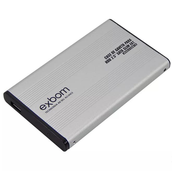 Case HD 2.5 polegadas Tipo SATA = Até 2 Tera Byte = HD SSD