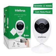 Camera De Segurança Wifi Ic3 Intelbras Produto De Alta Qualidade 100% Original 01 Unidade Branco