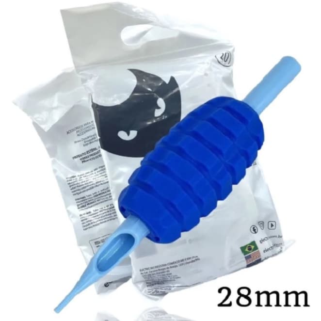 Bico Biqueira Traço Rl Round Liner 30mm Pacote 20 Un Electric Ink