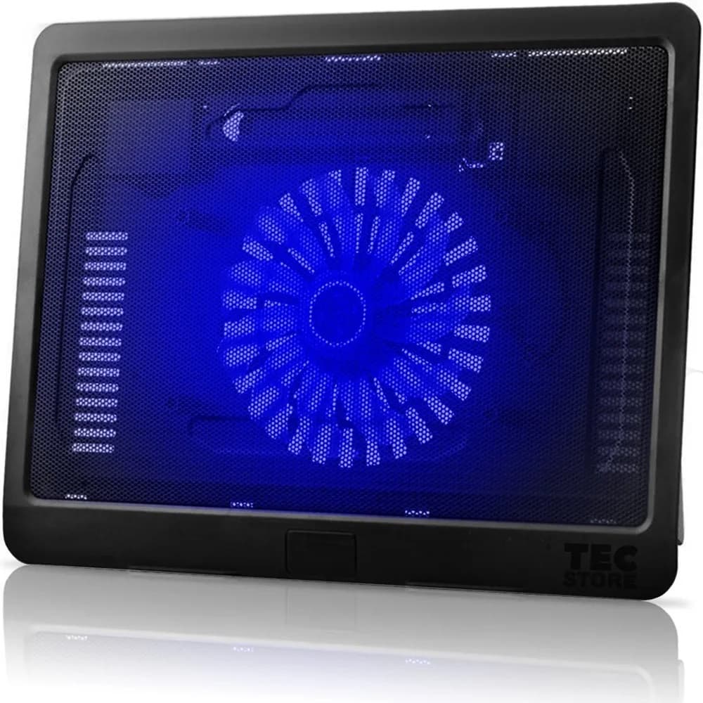 Suporte Notebook Cooler Base Com Ventilação Apoio Mesa Usb DE 9 ATE 17 POLEGADAS