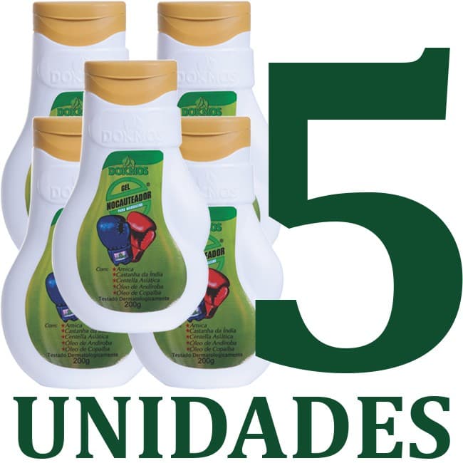 Super Gel Massageador Dokmos - 5 Unidades