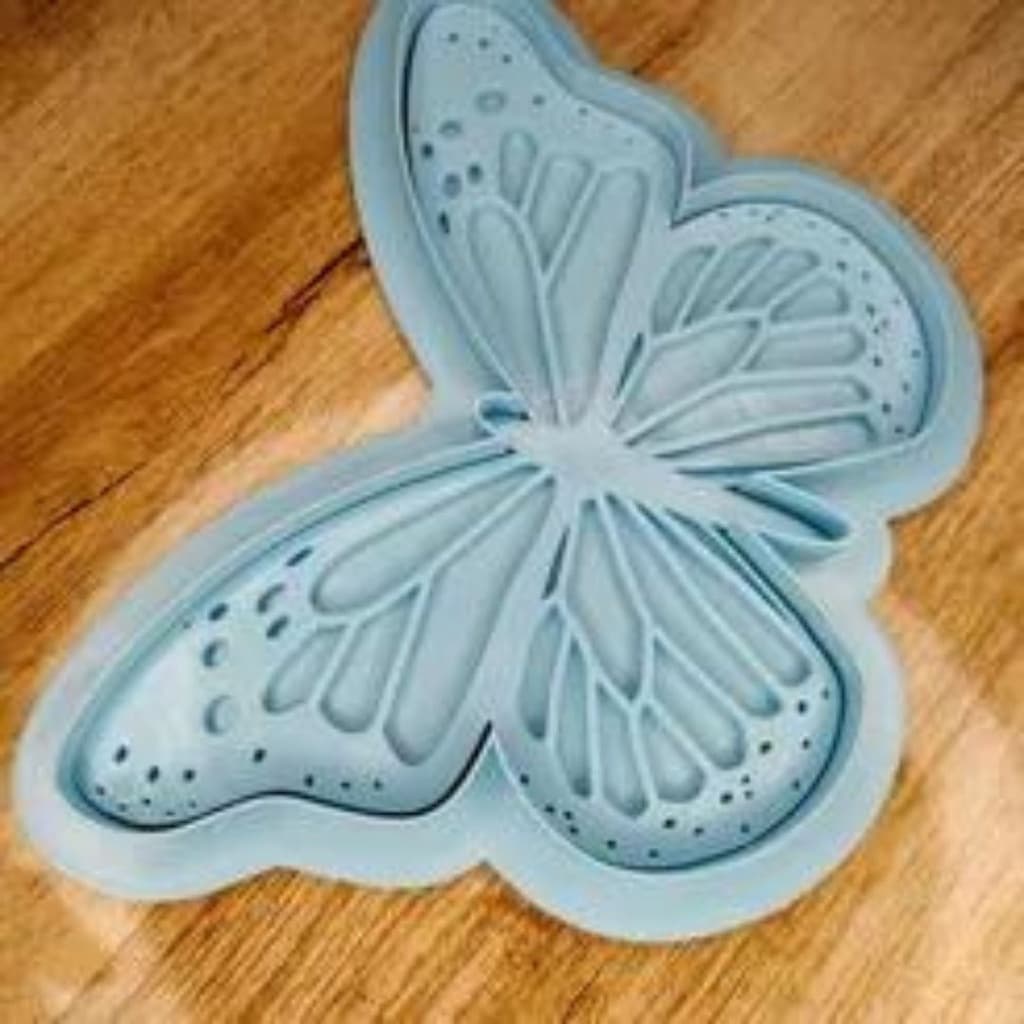 Kit Cortador + Carimbo para Biscoito Confeitaria e Artesanato Borboleta CT10738