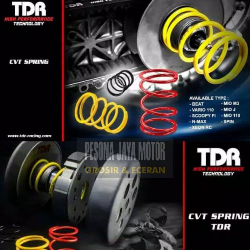 Mola TDR Racing Cvt Original Pronta Para Motocicletas Nmax , Aerox , Lexi , Pcx , Vario , Beat , Scoopy , Fino , Mio Sou