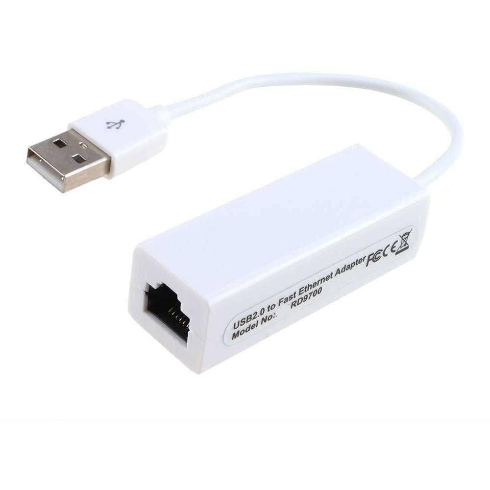 Adaptador Conversor De Rede Usb 2.0 X Rj45 10/100mbps