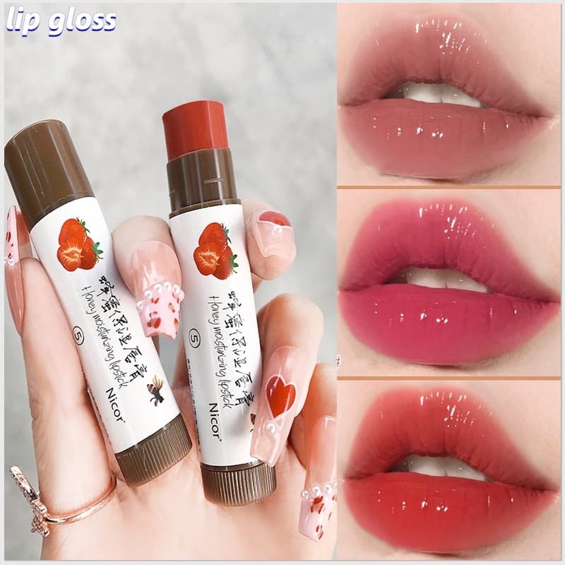 Bálsamo Labial Que Muda De Cor , Cosméticos Coreanos , Preenchimento De Longa Duração , Fragrância Frutada , Copo Antiad