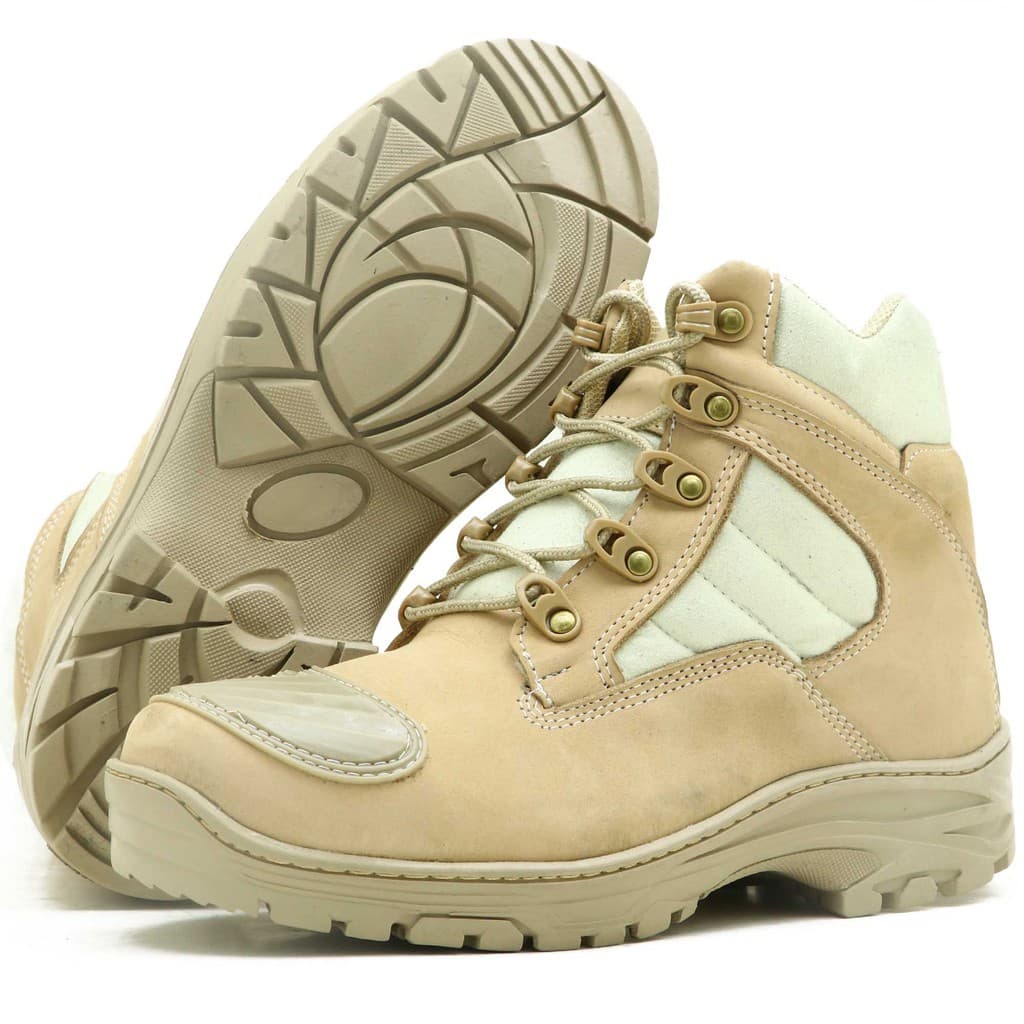 COTURNO MASCULINO ATRON COURO 245 AREIA