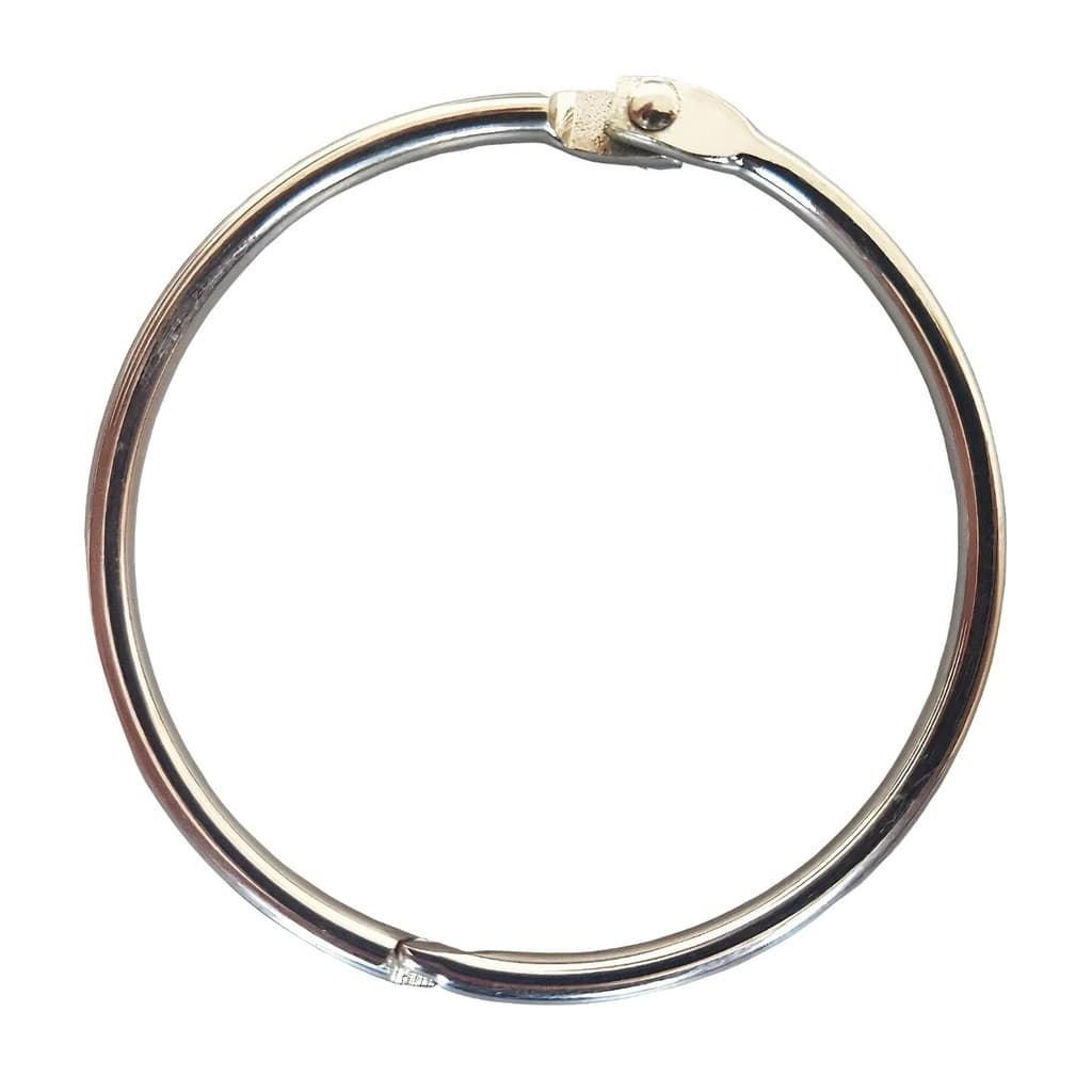 Pacote Argolas Articulada em Metal para Encadernação/ Scrapbook/ Álbuns/ Cadernos/ 15mm 20mm 25mm 30mm 35mm 40mm 50mm