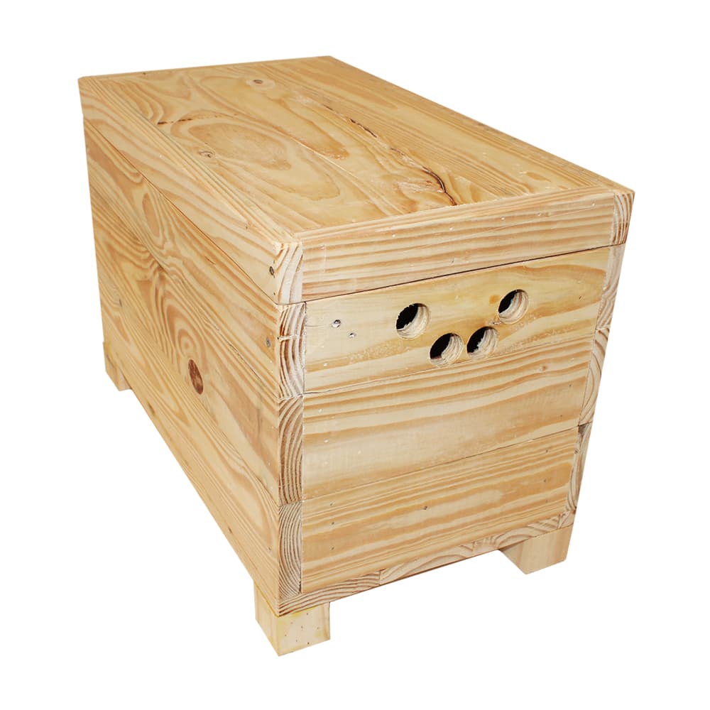 Bau De Madeira 60cm (madeira de Pallets)