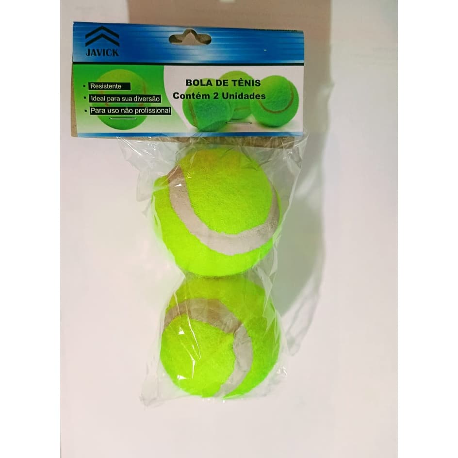Kit Bola De Tênis Contendo Duas Unidades para PET