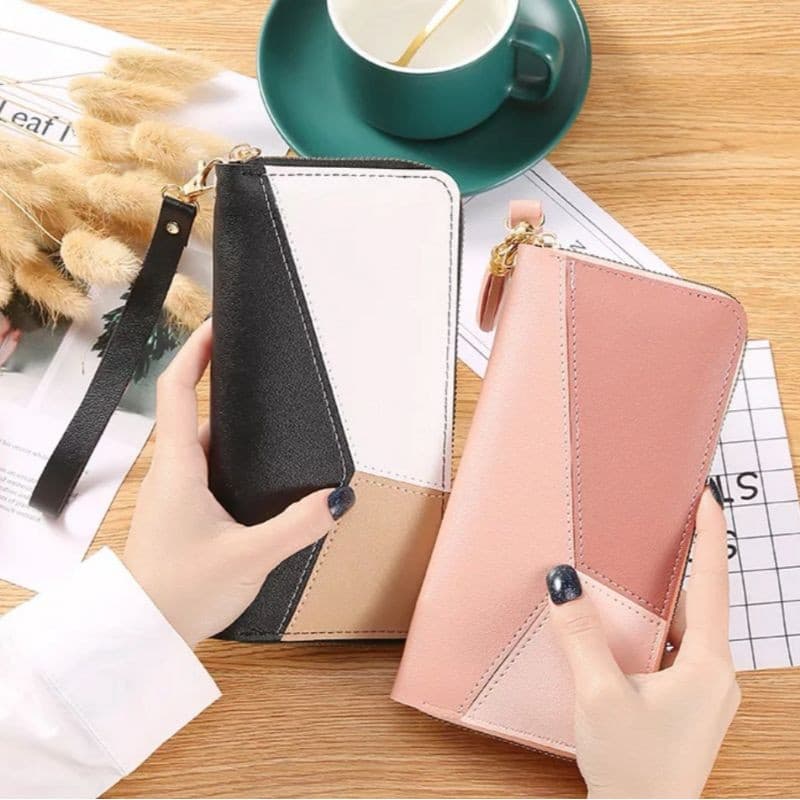 carteira Feminina + alça de mão porta celular, cartão, documentos, moedas VARIADAS - PROMOÇÃO