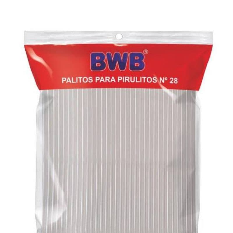 Canudo Transparente para Topo de Bolo BWB