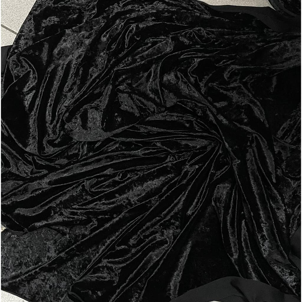 tecido veludo molhado lycra cristal 1 metro ( 1,00 x 1,50 )