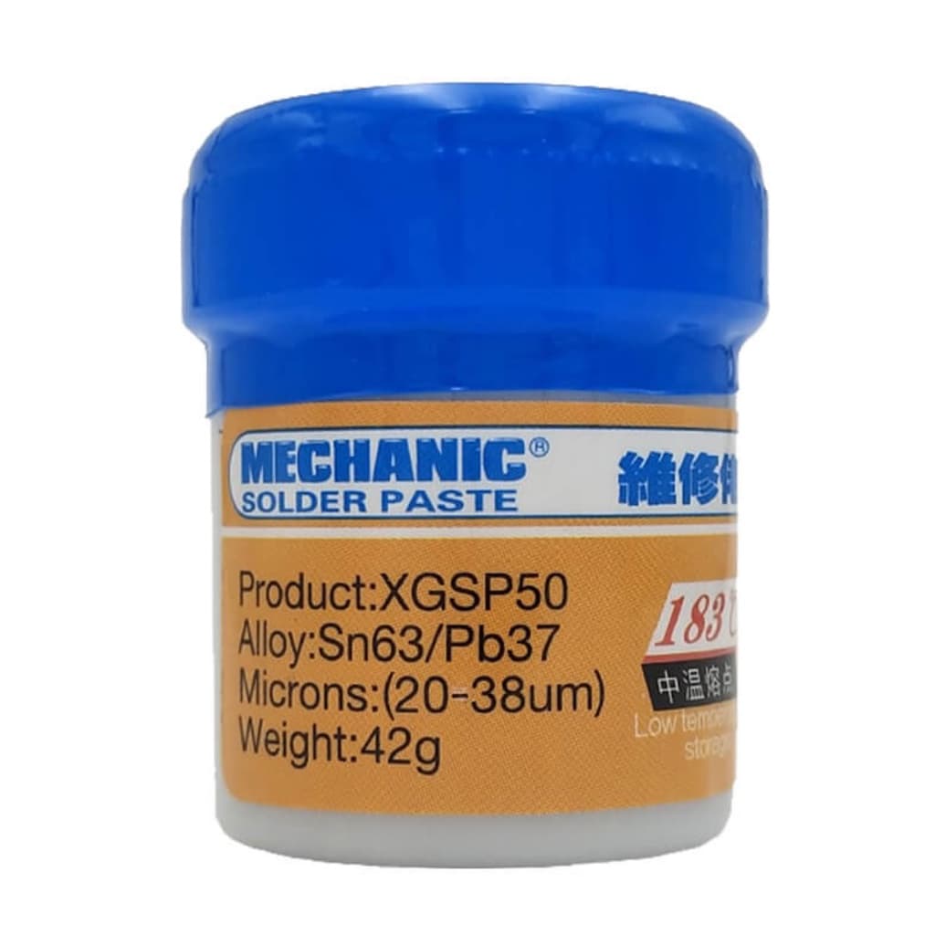 Solda Em Pasta Bga Com Fluxo Mechanic XGSP50 183ºC 42g