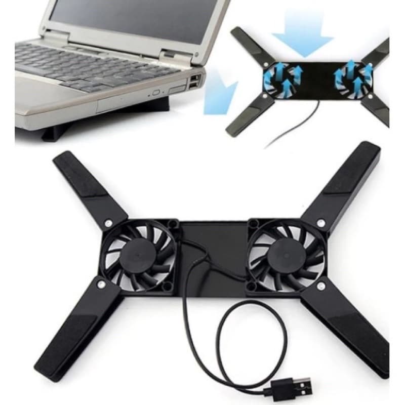 Suporte Base Notebook Com Cooler De Ventilação ka818