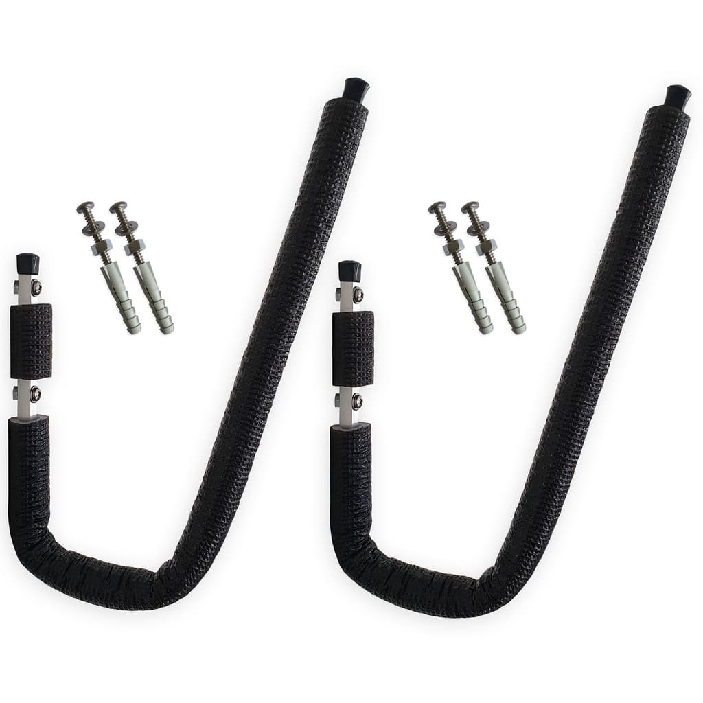 Suporte de Parede Alumínio Prancha Stand Up Longboard Parafuso Inox