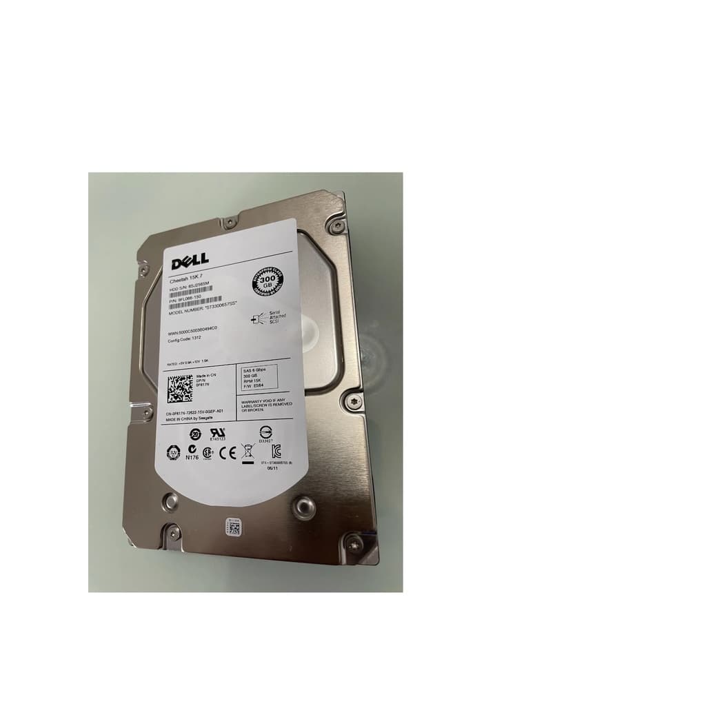 Hd Servidor Dell 300gb 15k.7 Sas 6gbps St3300657ss 0f617n