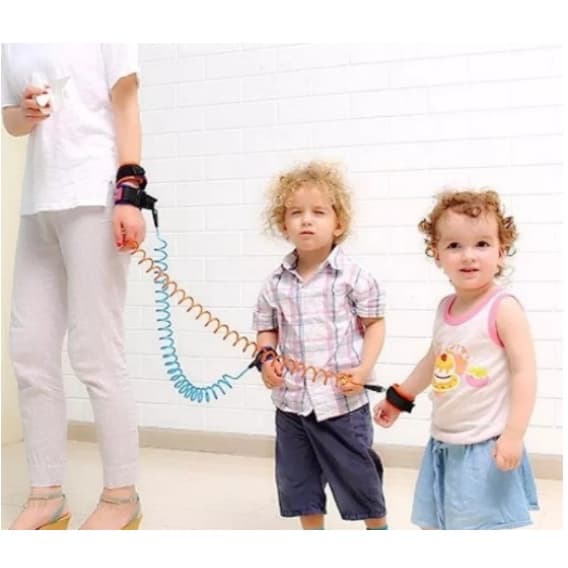 Pulseira Guia Infantil de Companhia Correia Ajustável de Pulso para Crianças Bebê Anti Perda Segurança Coleira