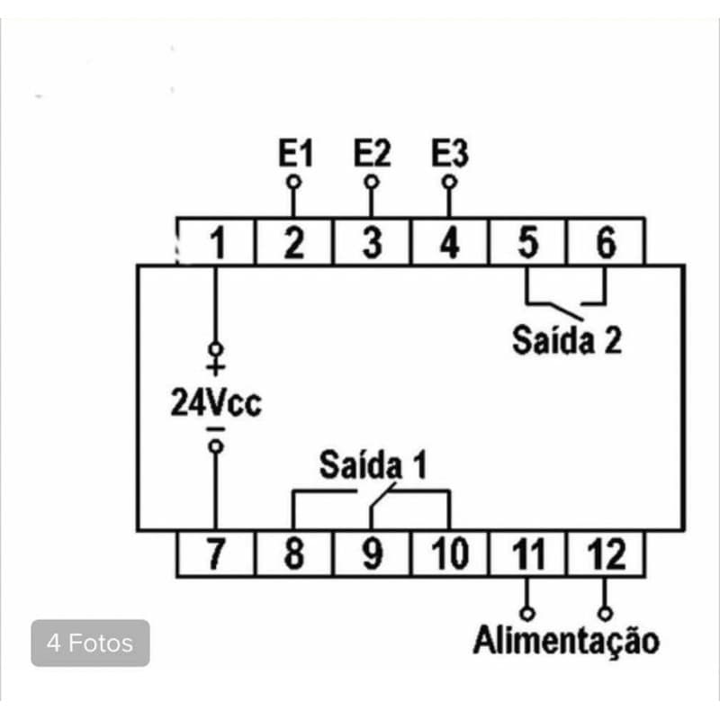 Contador De Impulsos Scm/6 90-240vca/115-280vcc