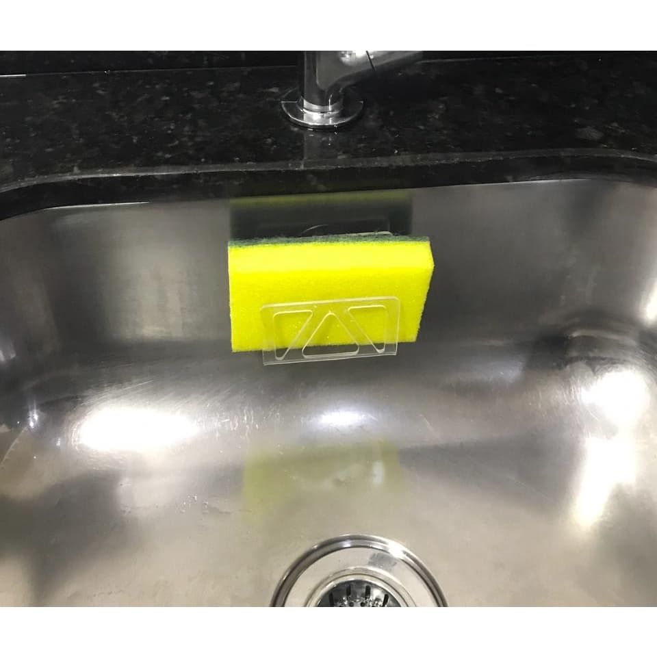 Suporte Pia Esponja Bucha Com Ventosa Organizador Cozinha