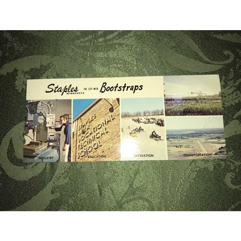 post card staples Minnesota usa EUA estados unidos cartão postal