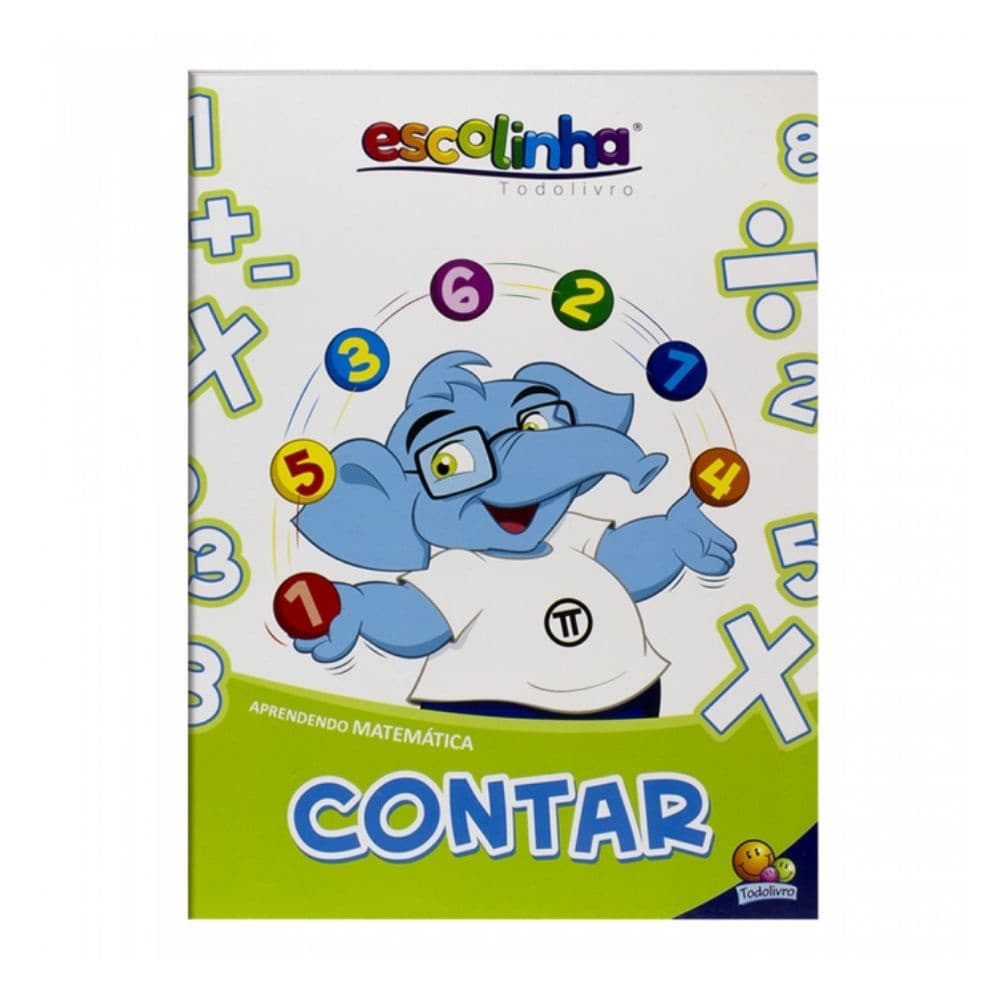 Livro Aprendendo Matematica: Contar (Escolinha Todo Livro)