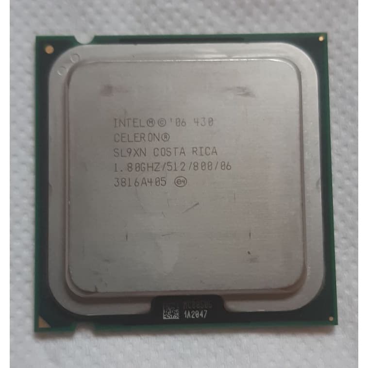 processador celeron 430 1.80ghz 512k cache fsb800mhz