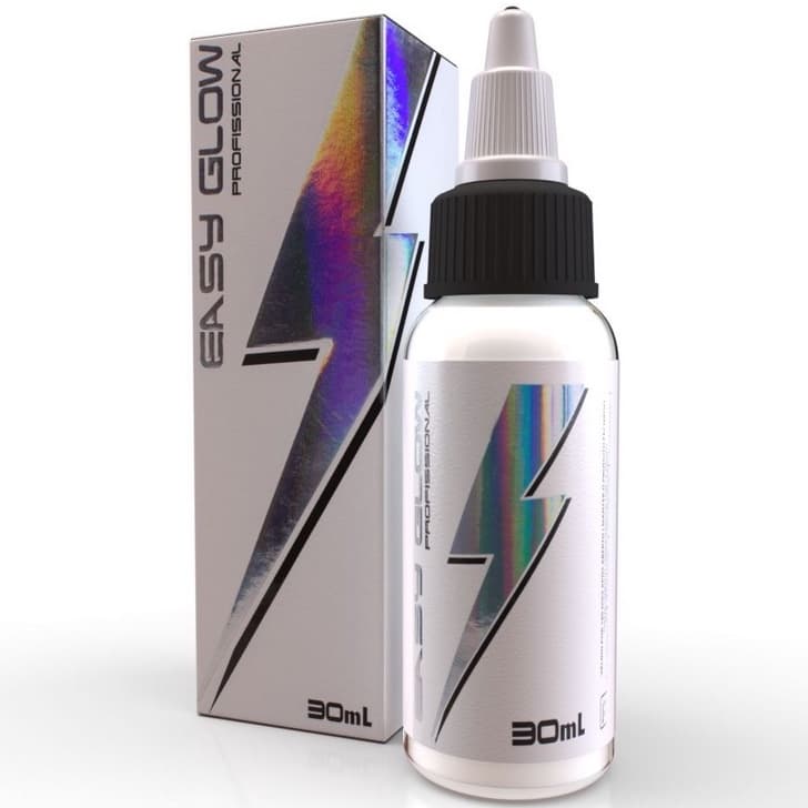 Tinta Tatuagem Easy Glow Branco Ghost White Electric Ink Tattoo 30ml OFERTA RELÂMPAGO