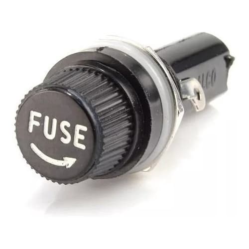 Kit 200 Peças - Porta Fusível De Rosca Painel 5x20 Blx-1